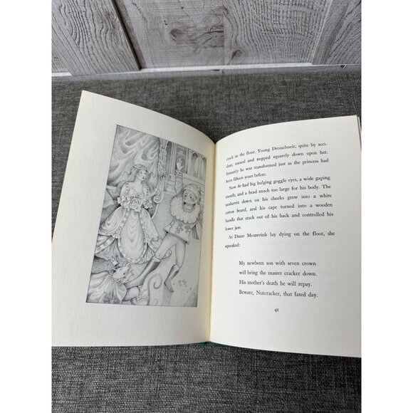 The Nutcracker By E.T.A. Hoffmann Adapted By Janet Schulman Hardcover Book - Picture 5 of 5